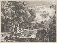 KG 04663
          <br/>
          Landschap met twee staande tekenaars
          <br/>
          <em>anoniem NL (17de eeuw)</em>